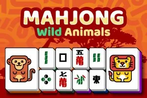 Mahjong - Wilde Tiere